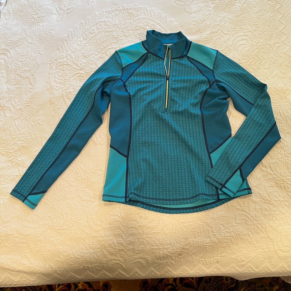 Title Nine Blue Quarter-Zip Pullover